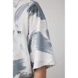 ジョーゼットプリント開襟シャツ | AZUL BY MOUSSY | 詳細画像10