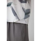 ジョーゼットプリント開襟シャツ | AZUL BY MOUSSY | 詳細画像11 