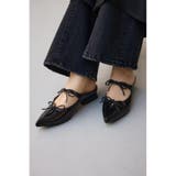 リボンベルトポインテッドパンプス | AZUL BY MOUSSY | 詳細画像3