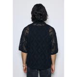 デザインメッシュニットシャツ | AZUL BY MOUSSY | 詳細画像7