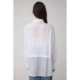 C/T冷感 切替シアーデザインシャツ | AZUL BY MOUSSY | 詳細画像7 