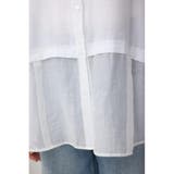 C/T冷感 切替シアーデザインシャツ | AZUL BY MOUSSY | 詳細画像10 