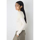 シャギーコンビジップオフショルニット | AZUL BY MOUSSY | 詳細画像3