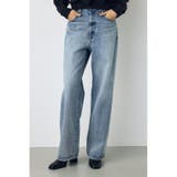 L/BLU1 | AZUL DENIM ハイウエストワイドデニム | AZUL BY MOUSSY