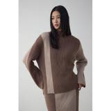 バイカラーハイネックニットトップス | AZUL BY MOUSSY | 詳細画像24 