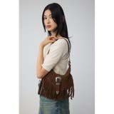 ウエスタンフリンジスエードバッグ | AZUL BY MOUSSY | 詳細画像2 