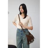 ウエスタンフリンジスエードバッグ | AZUL BY MOUSSY | 詳細画像3 