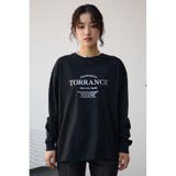 メタリックロゴロングTシャツ | AZUL BY MOUSSY | 詳細画像15 