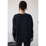 メタリックロゴロングTシャツ | AZUL BY MOUSSY | 詳細画像17 