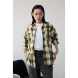オンブレチェックライトシャツ | AZUL BY MOUSSY | 詳細画像21