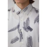 シルキードッツ総柄シャツ | AZUL BY MOUSSY | 詳細画像18 