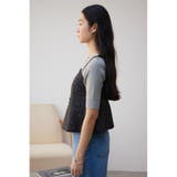 ツイードビスチェ | AZUL BY MOUSSY | 詳細画像17
