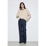 マルチボーダー長袖トップス | AZUL BY MOUSSY | 詳細画像12 