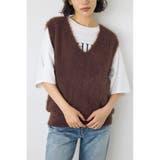 シャギーニットベスト | AZUL BY MOUSSY | 詳細画像12