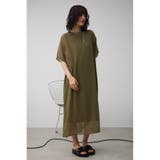 リバーシブルシアーレイヤードワンピ | AZUL BY MOUSSY | 詳細画像30 