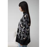 レオパートジャガードニットトップス | AZUL BY MOUSSY | 詳細画像16