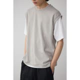 柄GRY5 | フェイクレイヤードベストセットTEE | AZUL BY MOUSSY