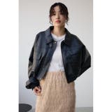 フェイクレザーショートブルゾン | AZUL BY MOUSSY | 詳細画像14