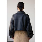 フェイクレザーショートブルゾン | AZUL BY MOUSSY | 詳細画像18