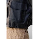 フェイクレザーショートブルゾン | AZUL BY MOUSSY | 詳細画像22
