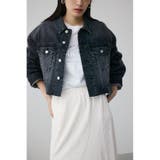L/BLK1 | AZUL DENIM イレヘムカットデニムジャケット | AZUL BY MOUSSY
