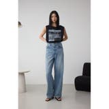 AZUL DENIM ハイウエストワイドデニム | AZUL BY MOUSSY | 詳細画像36