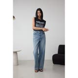 AZUL DENIM ハイウエストワイドデニム | AZUL BY MOUSSY | 詳細画像37