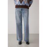 L/BLU1 | AZUL DENIM ハイウエストワイドデニム | AZUL BY MOUSSY