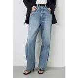 L/BLU1 | AZUL DENIM ハイウエストワイドデニム | AZUL BY MOUSSY