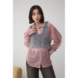 バックオープンポンポンヤーンベスト | AZUL BY MOUSSY | 詳細画像23 