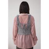 バックオープンポンポンヤーンベスト | AZUL BY MOUSSY | 詳細画像27 