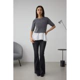 ペプラムインナーセットニット | AZUL BY MOUSSY | 詳細画像28 