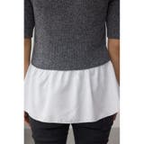 ペプラムインナーセットニット | AZUL BY MOUSSY | 詳細画像33 