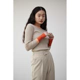 SHEER GLITTER BLOCKNIG KNIT | AZUL BY MOUSSY | 詳細画像23