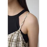 チェックキャミソール2WAYワンピース | AZUL BY MOUSSY | 詳細画像9 