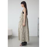 チェックキャミソール2WAYワンピース | AZUL BY MOUSSY | 詳細画像5 