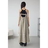 チェックキャミソール2WAYワンピース | AZUL BY MOUSSY | 詳細画像6 