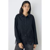 BLK | レースドッキングシャツ | AZUL BY MOUSSY