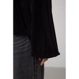 ベロアリボンブラウス | AZUL BY MOUSSY | 詳細画像10