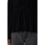 ベロアリボンブラウス | AZUL BY MOUSSY | 詳細画像11