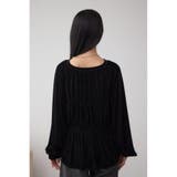 ベロアリボンブラウス | AZUL BY MOUSSY | 詳細画像7