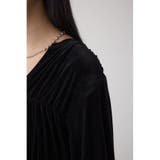 ベロアリボンブラウス | AZUL BY MOUSSY | 詳細画像9