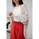 L/GRY1 | T/Fクリーンクールドルマンカットカーディガン | AZUL BY MOUSSY