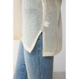 メッシュロゴニット | AZUL BY MOUSSY | 詳細画像11