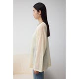 メッシュロゴニット | AZUL BY MOUSSY | 詳細画像5
