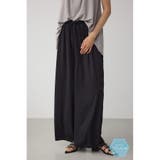BLK | C/Tシャーベットワイドパンツ | AZUL BY MOUSSY