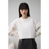 ショートケーブルニットトップス | AZUL BY MOUSSY | 詳細画像2