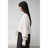 ショートケーブルニットトップス | AZUL BY MOUSSY | 詳細画像5