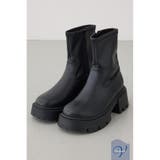 BLK | VENUSストレッチトラックソールブーツ | AZUL BY MOUSSY