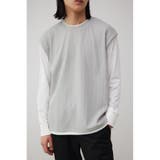柄GRY5 | フェイクレイヤードベストセットロングT | AZUL BY MOUSSY